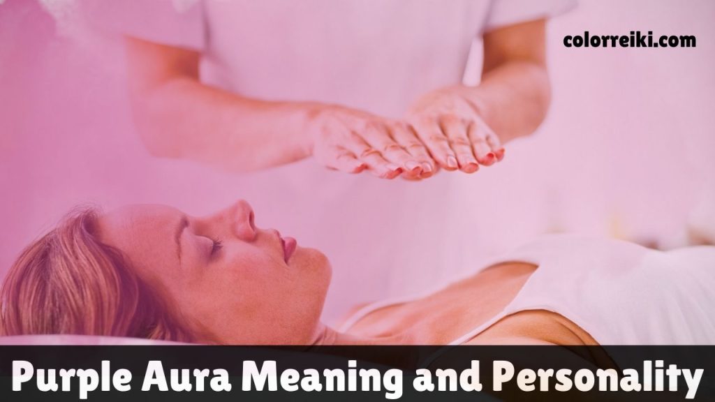 purple aura meaning and personality