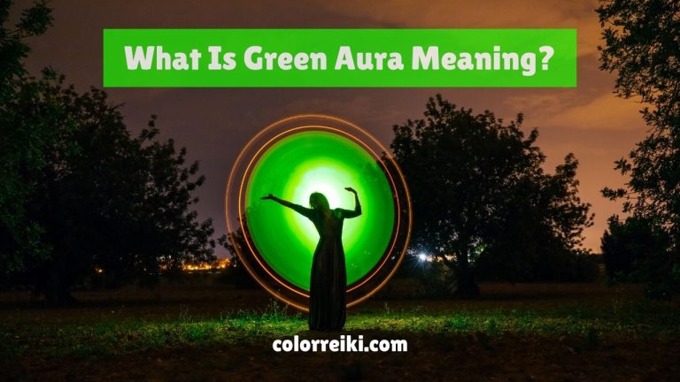 what is green aura meaning