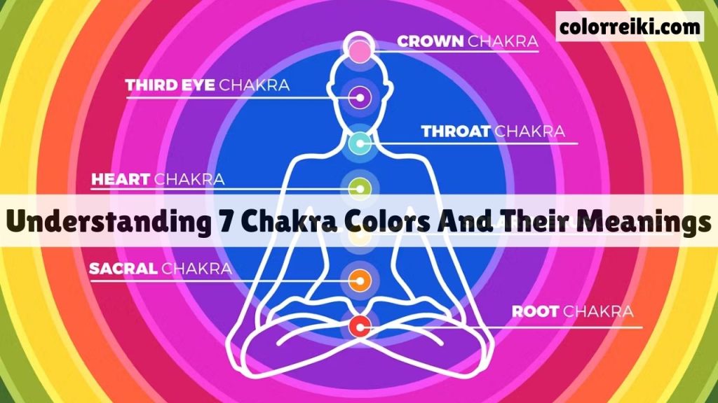 7 chakra colors and their meanings 