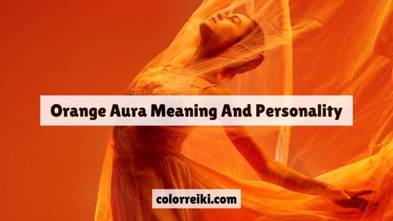 orange aura meaning and personality