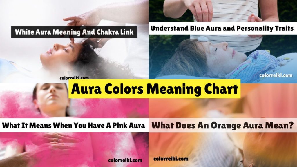 aura colors meaning chart