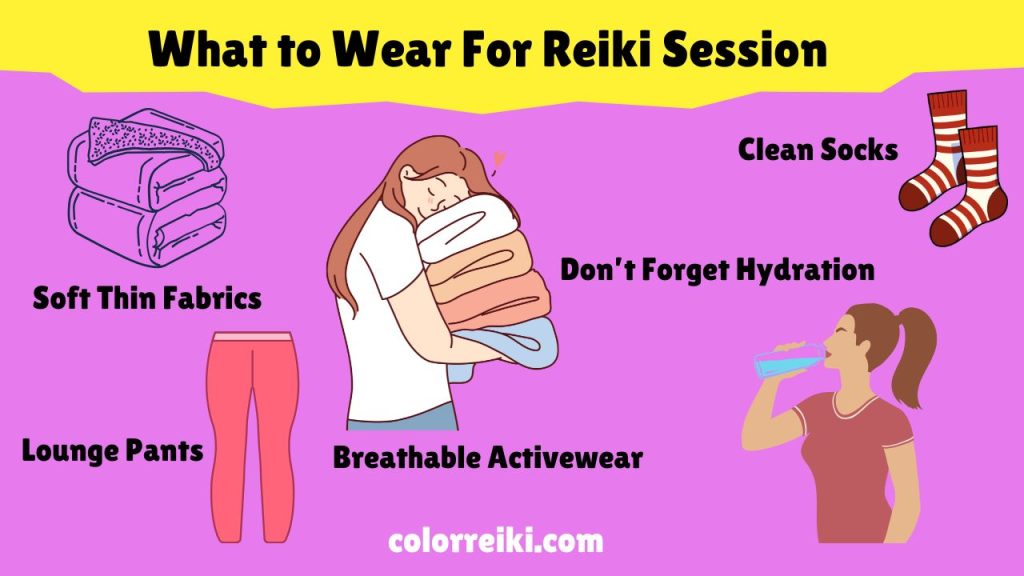 what should wear for reiki session